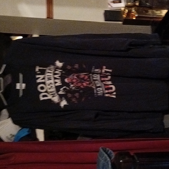 Deadpool Long-sleeves black shirt 4xl - Picture 2 of 5